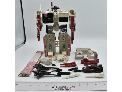 Metroplex RT 100% Complete Vintage 1985 G1 Transformers Hasbro Action Figure