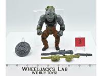 Rocksteady #3 100% Complete Teenage Mutant Ninja Turtles TMNT 1988 Playmates