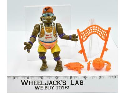 Spike 'N Volley Don 100% Complete Teenage Mutant Ninja Turtles 1992 Playmates