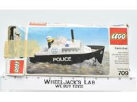 Lego Town 709 Police Boat Legoland 1977 LEGO Set Vintage