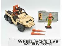 Desert Fox With Skidmark 1988 GI Joe Vintage Action Figure Vehicle Hasbro