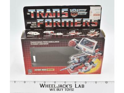 Ratchet Box 1985 Action Figure Vintage Hasbro G1 Transformers