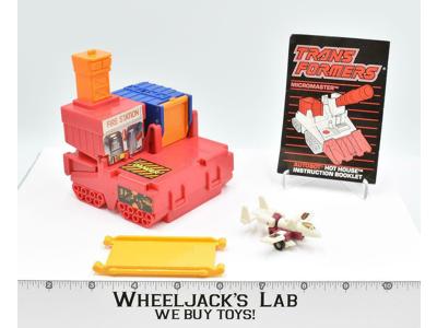 Micromaster Hot House 100% Complete 1989 G1 Transformers Vintage Action Figure