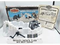 Hoth Imperial Attack Base Playset WHITE Complete MIB Star Wars ESB 1980 Kenner