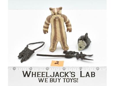Logray Ewok #2 100% Complete Star Wars ROTJ 1983 Vintage Kenner Figure NO REPRO
