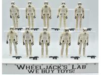 Lot of 10 Imperial Stormtroopers 100% Complete Star Wars 1977 Kenner NO REPRO