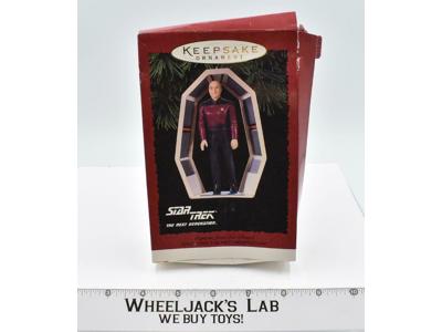 Captain Jean-Luc Picard Star Trek NEW Keepsake Ornament 1995 Hallmark
