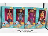 The Babysitters Club 4x 12" Stacey Claudia Kristy Mallory New Kenner Hasbro 1998