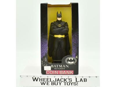 Batman Returns Figure Coin Bank MIB 1991 9 1/4" Tall by Noteworthy New Statue
