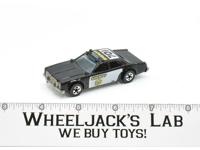 Sheriff #701 Black 1977 Hot Wheels Mattel Vintage Blackwall