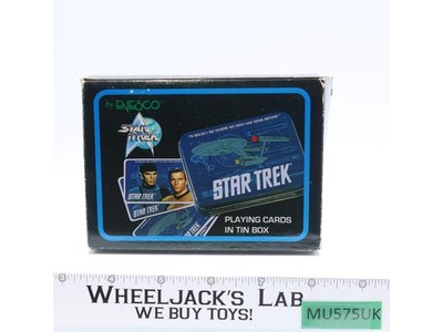 Star Trek Playing Cards W/Tin Box 1992 Enesco Card Game NEW
