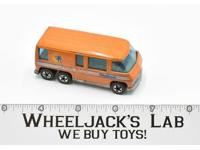 GMC Motor Home Orange Flying Colors Blackwall 1976 Hot Wheels Mattel Vintage