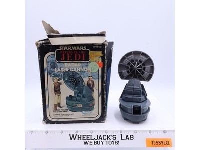 Radar Laser Cannon Mini Rig 100% Complete W/Box 1982 Star Wars ESB Kenner