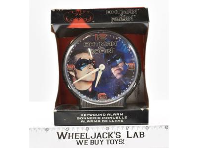 Batman and Robin Keywound Alarm Westclox 1997