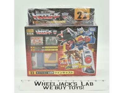 Twincast #22 Transformers Encore 2011 Takara Action Figures SEALED MISB NEW