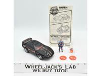 Raven W/Calhoun Burns 100% Complete 1986 MASK M.A.S.K. Kenner Action Figure