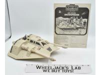 Snow Speeder 100% Complete 1980 ESB Star Wars Vintage Action Figure Ship
