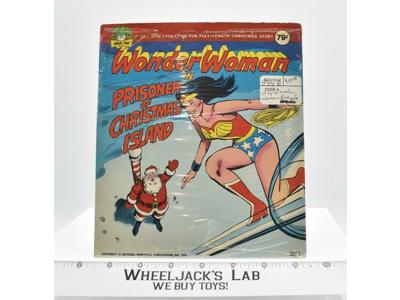 Wonder Woman Prisoner of Christmas Island 1978 Peter Pan Records 33RPM