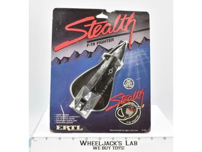 Stealth F-19 Die-Cast Airplane Star Trek The Next Generation 1987 Vintage Ertl