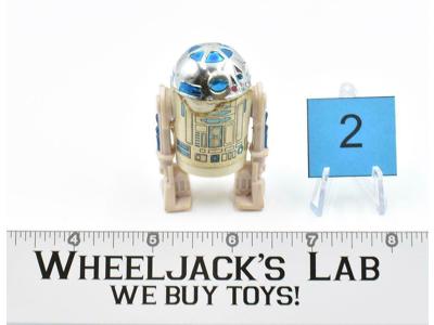 R2-D2 #2 100% Complete Star Wars 1977 Vintage Kenner Action Figure NO REPRO