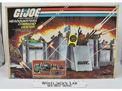 Headquarters Command Center #3 UNBROKEN 100% Complete Boxed GI Joe 1983 Hasbro