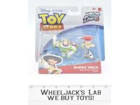 Buddy Pack Toy Story Spanish Buzz Lightyear &amp; Jessie NEW 2010 Disney Pixar Matel