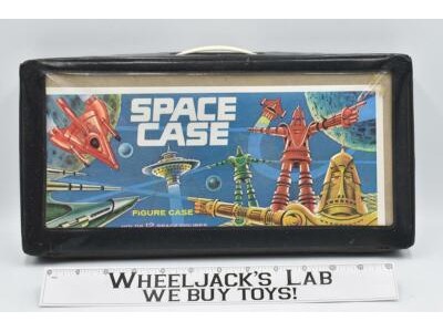 Space Case Figure Case W/Tray Tara Toy 1980s Vintage