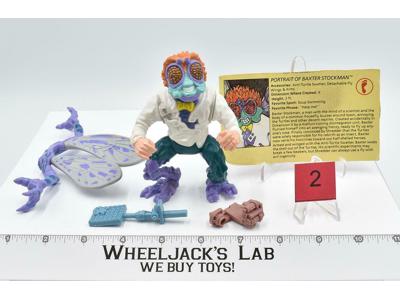 Baxter Stockman #2 100% Complete Teenage Mutant Ninja Turtle 1989 Playmates