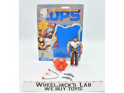 Sundown 100% Complete Cops N Crooks C.O.P.S. 1988 Hasbro Vintage Action Figure