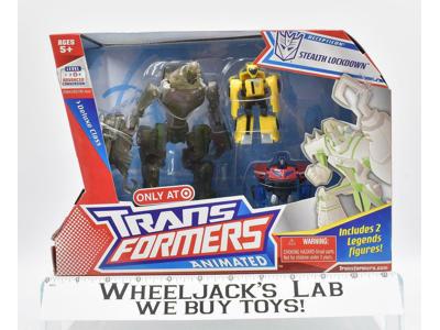 Stealth Lockdown Optimus TARGET Voyager Animated NEW Hasbro 2008 Transformers