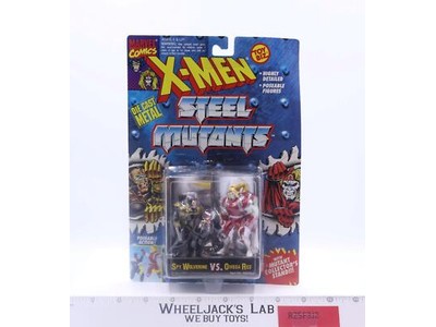 Spy Wolverine vs. Omega Red Marvel X-Men Steel Mutants MOSC Die Cast 1994