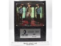 Captain Kirk Spock Dr. McCoy Star Trek 1995 Limited Edition AUTOGRAPHED Plaque