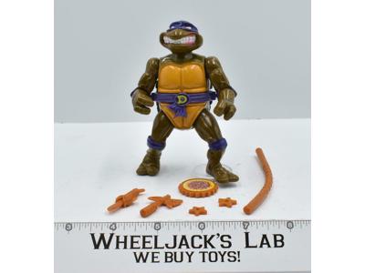 Storage Shell Donatello 100% Complete 1990 TMNT Vintage Playmates Action Figure