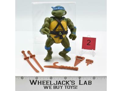 Leonardo #2 HARD HEAD 1988 TMNT Teenage Mutant Ninja Turtle Vintage Playmates