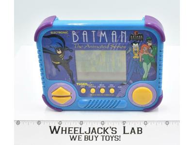 Batman The Animated Series Handheld Game 1992 Tiger Electronics DC Comics WORKS