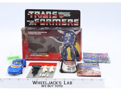 Tracks 100% Complete W/BOX 1985 Vintage Hasbro G1 Transformers Action Figure