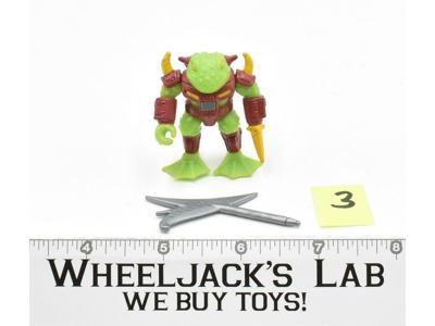 #7 Horny Toad #3 Battle Beasts 100% Complete Action Figure Hasbro Vintage 1986