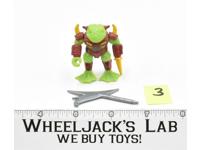 #7 Horny Toad #3 Battle Beasts 100% Complete Action Figure Hasbro Vintage 1986