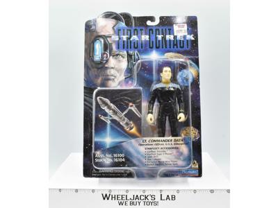 Lt. Commander Data Star Trek First Contact 1996 Playmates Figure SEALED MOSC