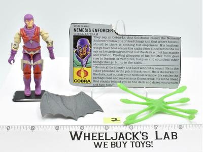 Nemesis #2 V1 100% Complete 1987 GI Joe ARAH Hasbro Vintage Action Figure