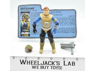 Knockdown #2 100% Complete 1987 GI Joe ARAH Vintage Hasbro Action Figure