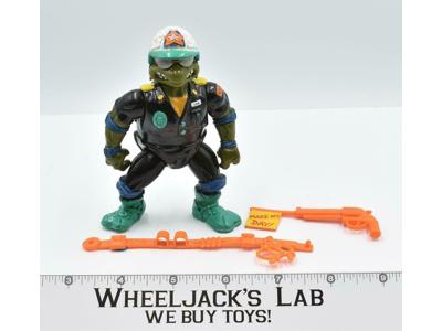 Make My Day Leo Teenage Mutant Ninja Turtle TMNT 1991 Playmates Action Figure