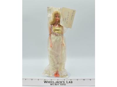 Miss America Barbie Quick Curl 1974 Mattel Steffie Face W/Dress