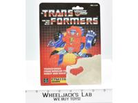 Gears Cardback Vintage Hasbro 1984 G1 Transformers Action Figure