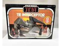 Imperial Tie Interceptor Star Wars ROTJ Vintage 1983 Kenner