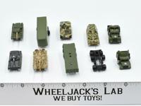 Lot of 9 Military Vehicles 1988-89 Vintage Galoob Micro Machines