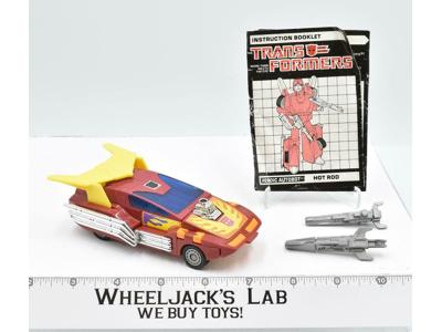 Hot Rod 100% Complete Vintage 1986 G1 Transformers Hasbro Action Figure