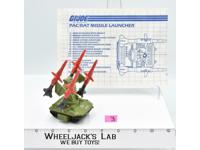 Pac/Rat #3 Missile Launcher 1983 GI Joe Hasbro Vintage Vehicle