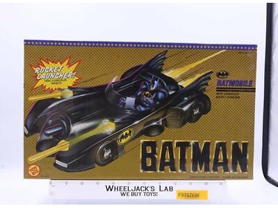 Rocket Launcher Batmobile DC Comics Batman 1989 Toy Biz Vehicle NEW MIB