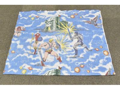 He-Man Characters Twin Fleece Blanket MOTU 1983 Mattel Masters of the Universe